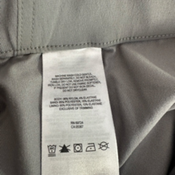 Columbia Women’s Anytime Casual Skort - Gray - Picture 7 of 8